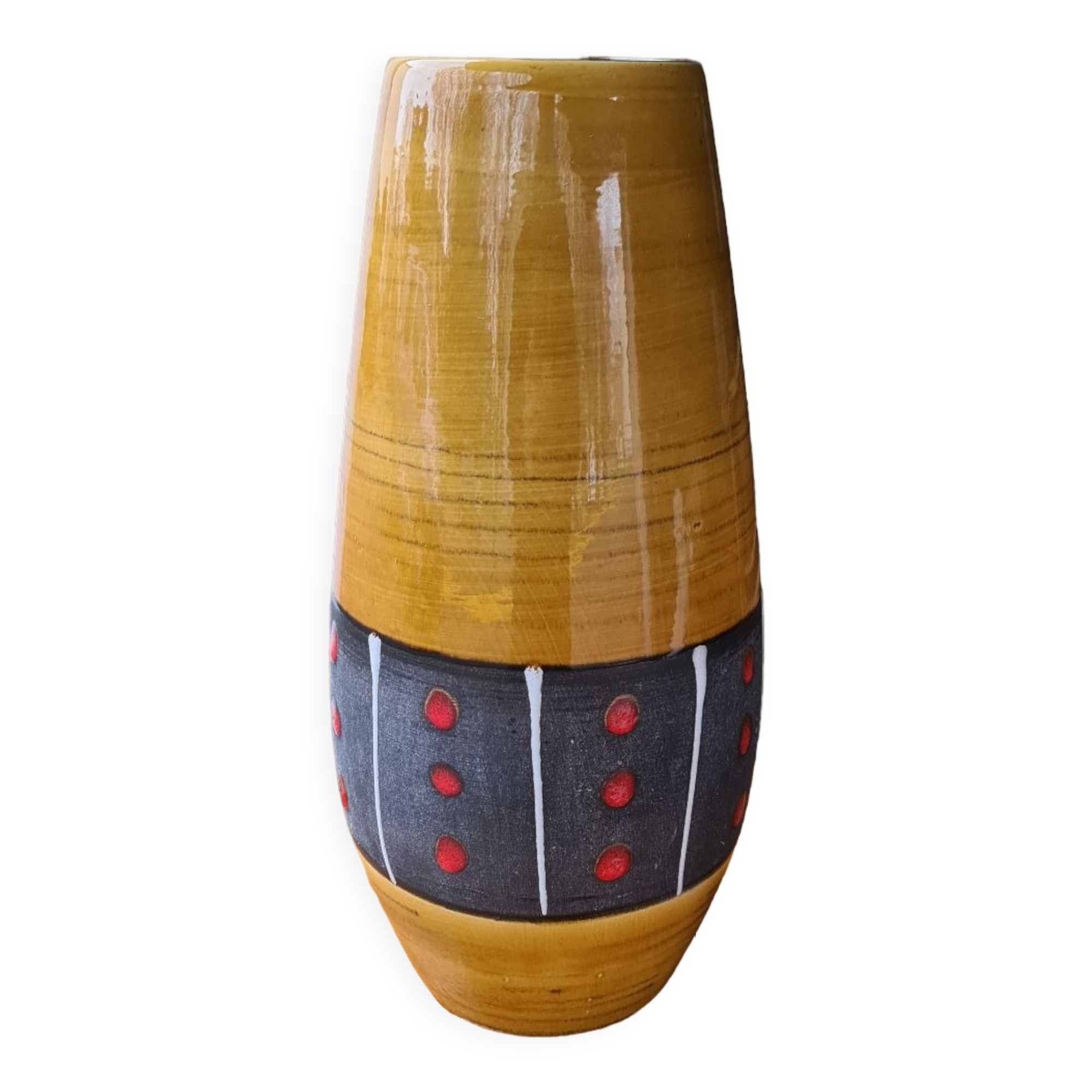 German Vase Scheurich ceramic Western Germany