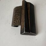 Brutalism bronze door handle