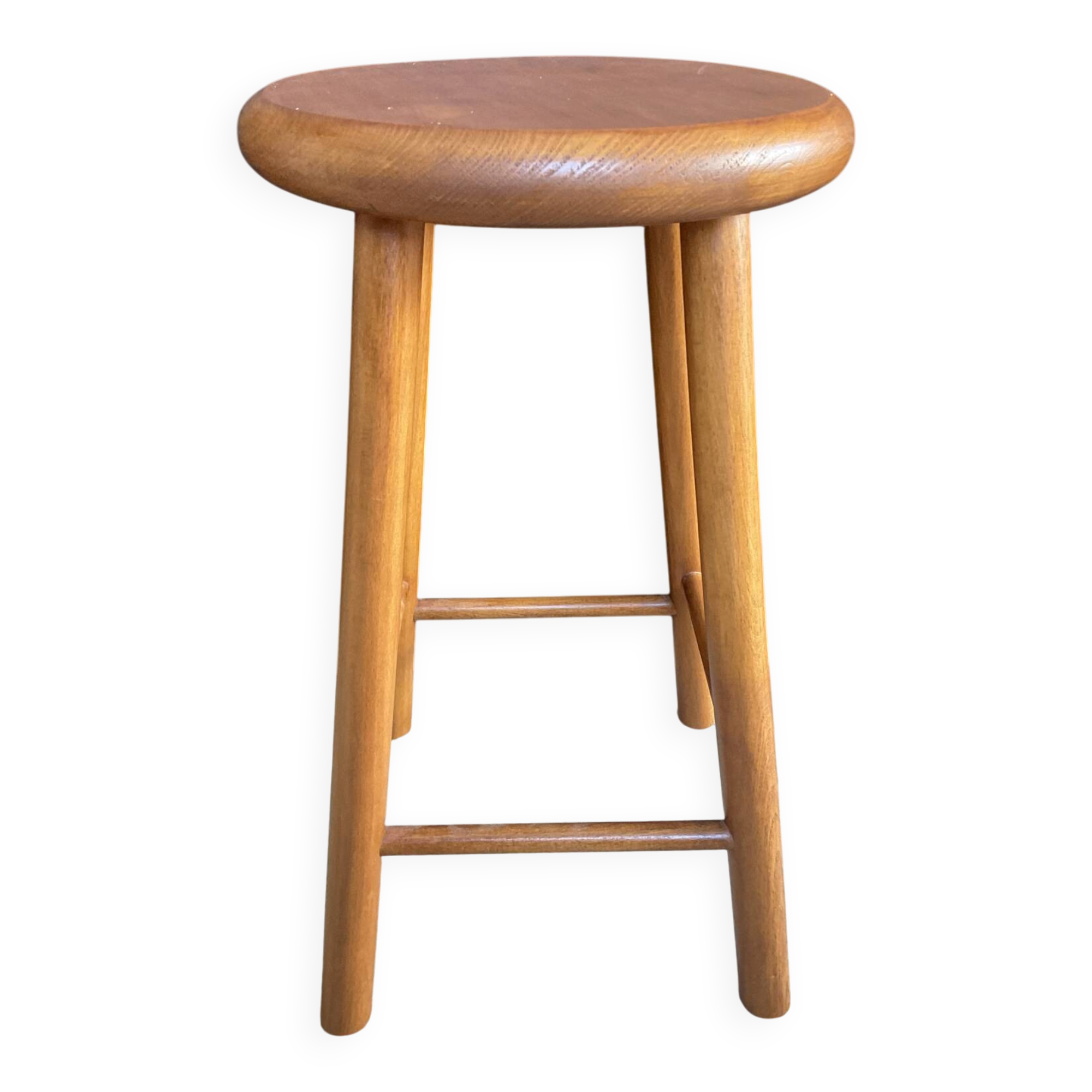 Vintage solid wood stool