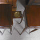 Pair of Louis XV style bedsides in cherry