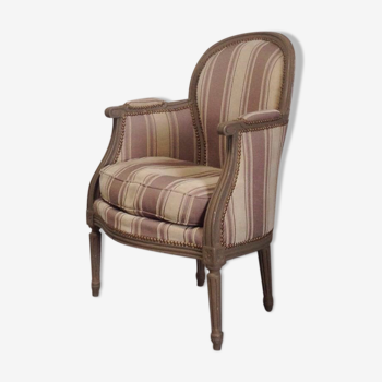 Fauteuil bergère louis xvi