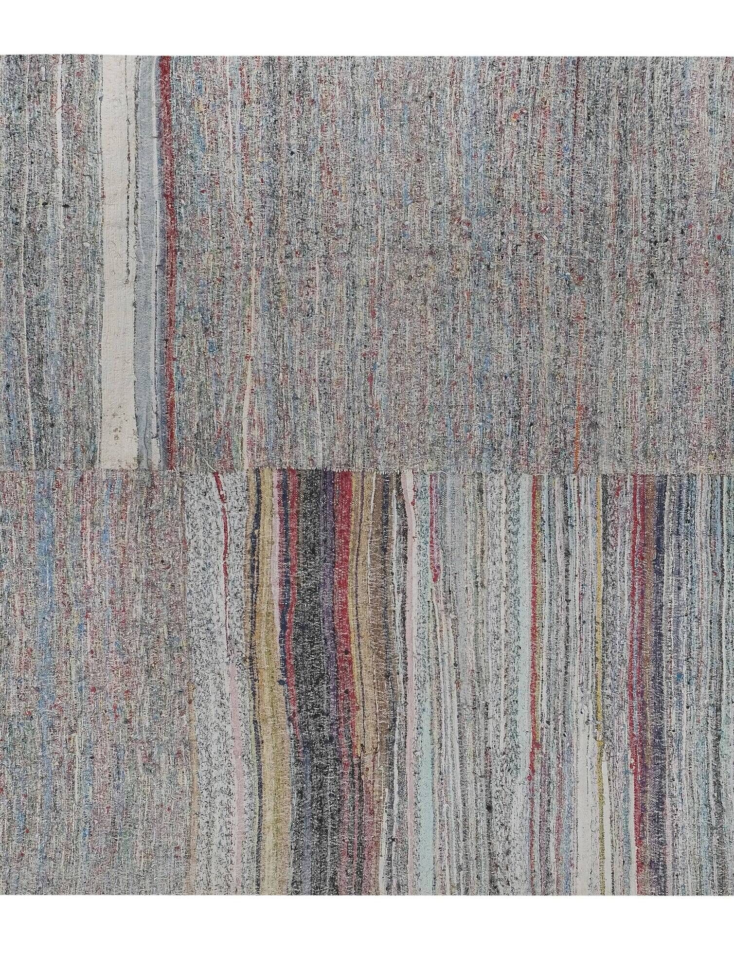 Vintage Turkish kilim, handwoven, 279x316 cm.