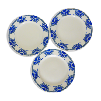 3 flat plates Céranord St Amand model Roxy 2103155