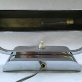 Chrome metal desk lamp 1930/40