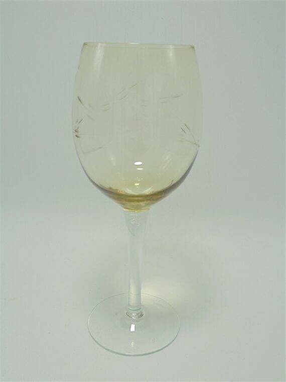 Set of 9 stemmed glasses