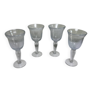 grands verres bullés