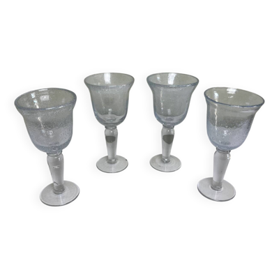 Grands verres bullés