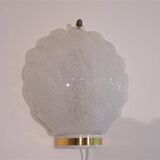 Applique scandinave en verre 1970