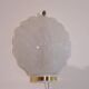 Applique scandinave en verre 1970