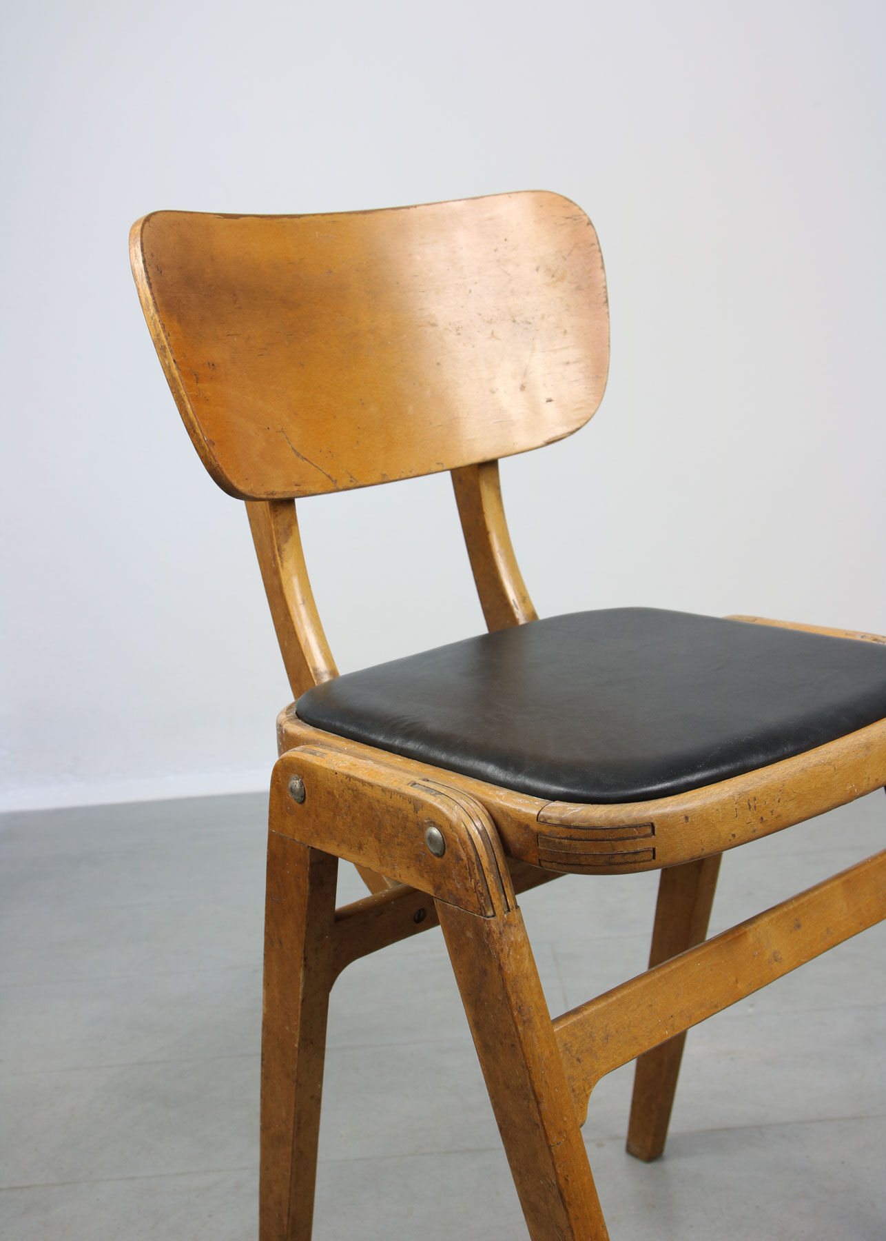 Italian leather chair