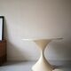 White tulip table space age