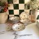 Deep Plates (Bowls) in Limoges Porcelain GDA 1900