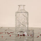 Vintage cut crystal whisky decanter