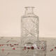 Carafe à whisky en cristal taillé vintage