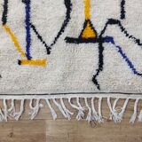 Handmade Berber wool mrirt rug 256 X 146 CM