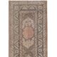 Vintage Turkish Oushak Rug Handwoven 70x673 cm