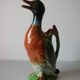Old duck pitcher Saint Clément France broc slurry carafe