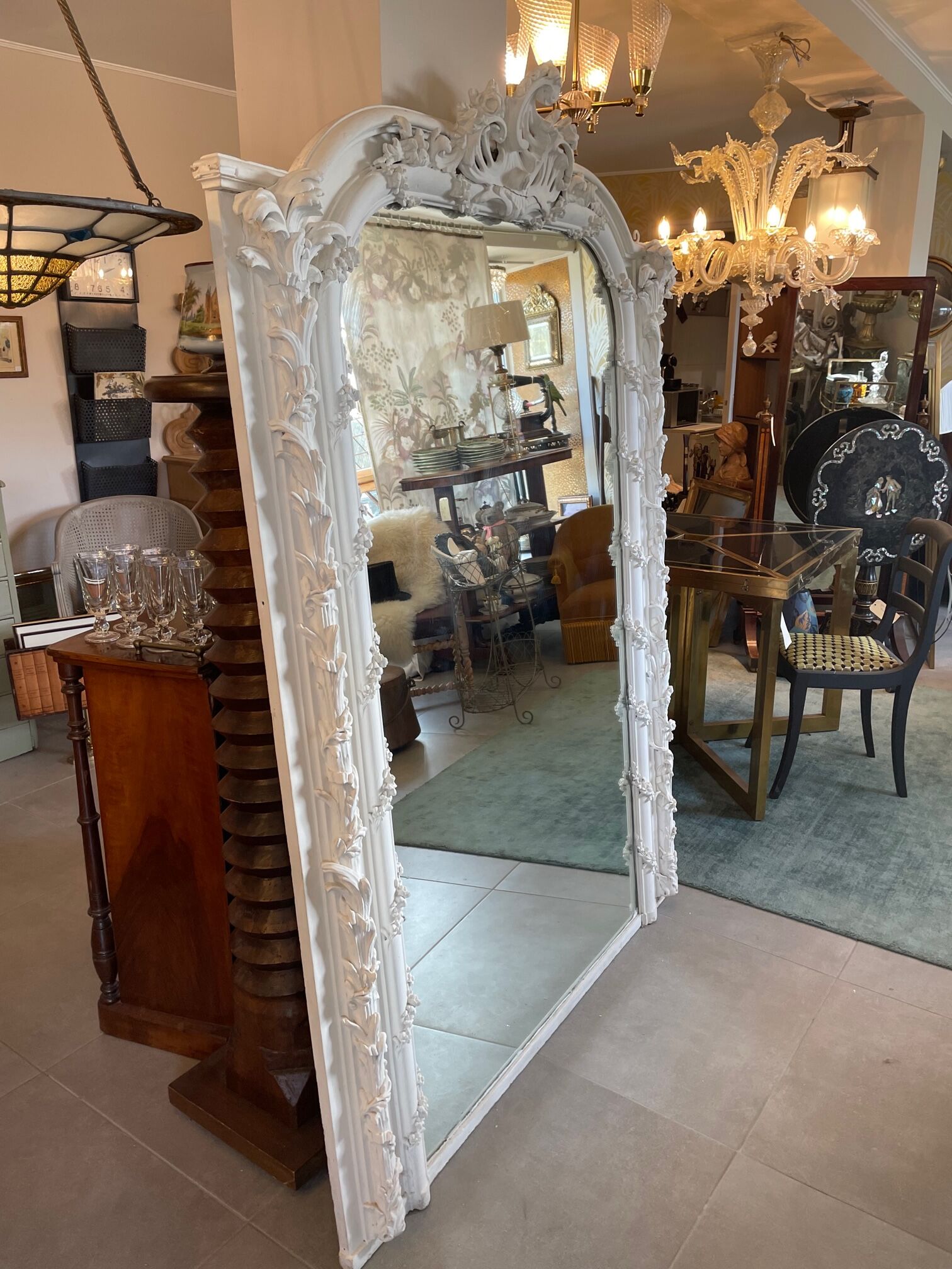 Painted mirror 138x185cm