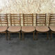 5x 60s 70s chairs dining chair dining chairs Danish design 60s
