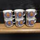6 vintage coffee cups from the 70s, Monopoli porcelain