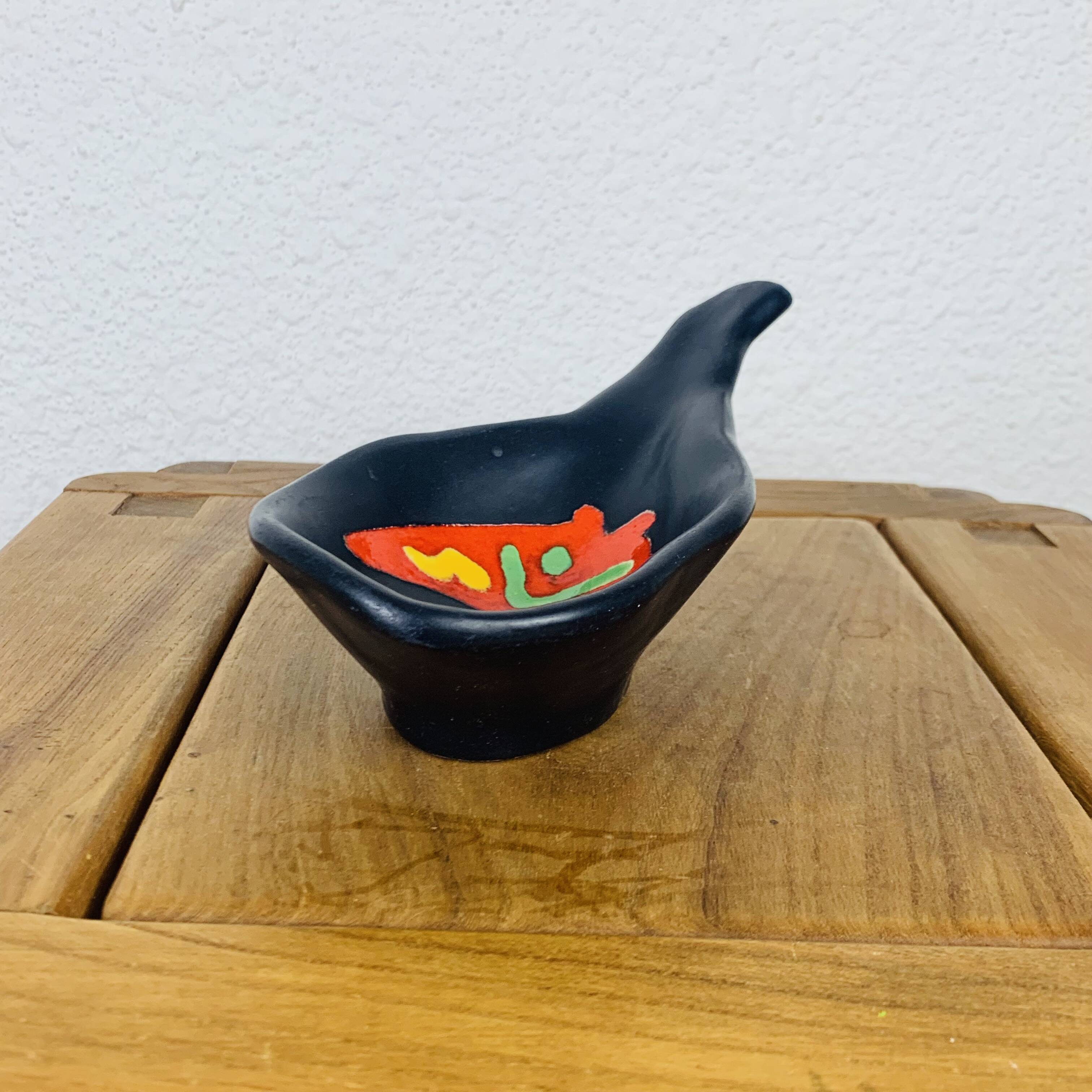 Empty fish pocket free form ceramic Missy Annecy