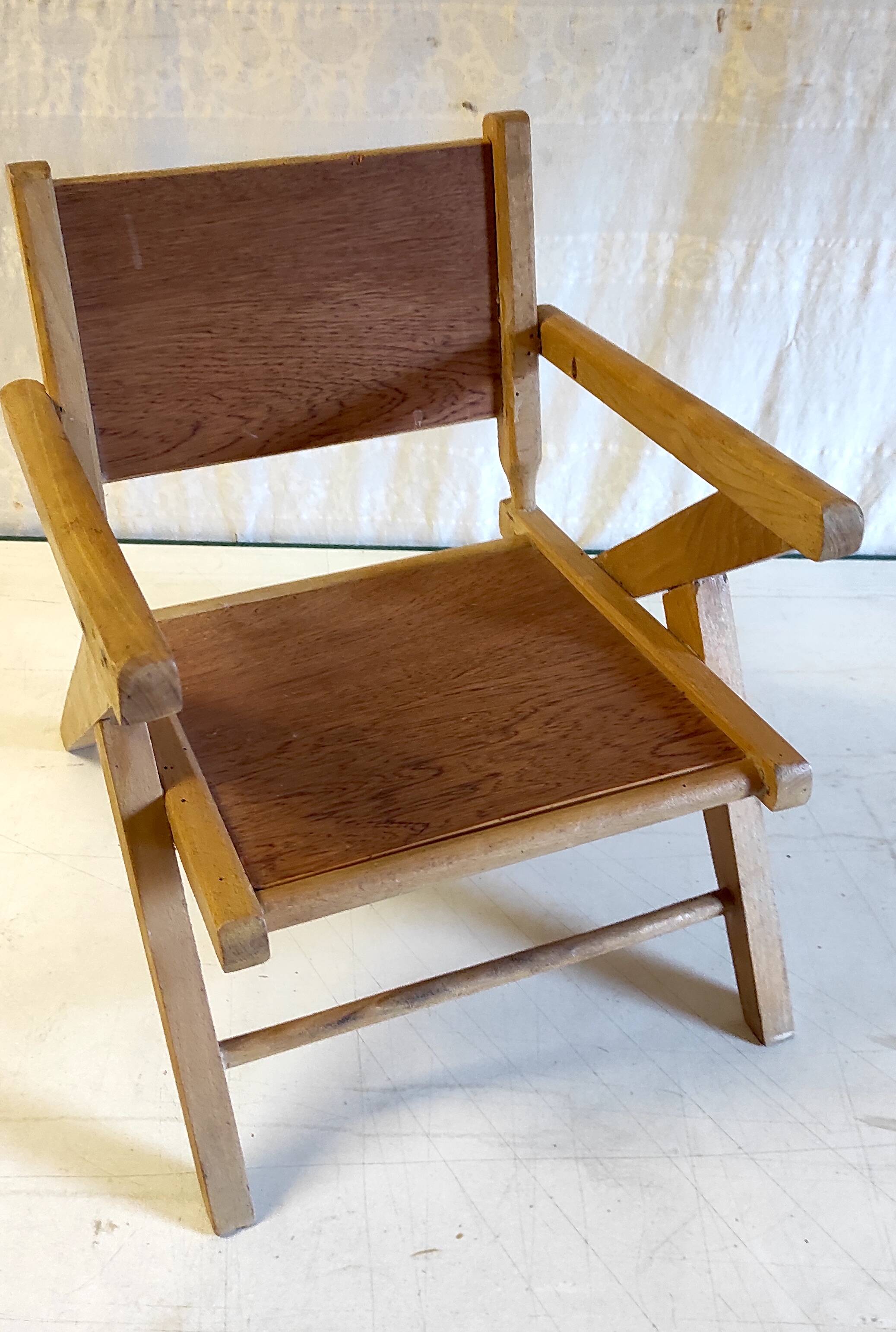 Fauteuil vintage enfant - mid. XXème
