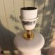 Large Vintage Ceramic Lamp Base Hubert Olivier 60cm - 8kg