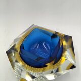 Cendrier sommerso en verre de murano