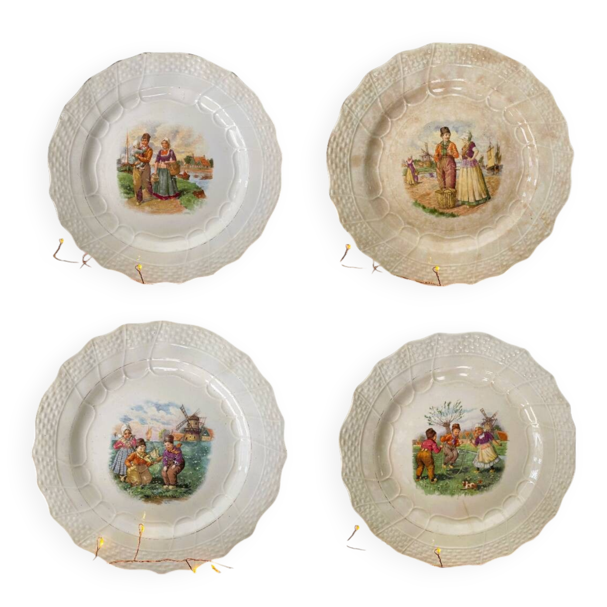 Moulin des Loups dessert plates