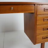 Restored danish teak desk, 1960's