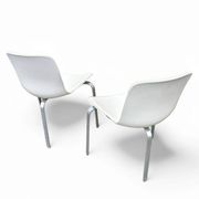 Conçu par Poul Kjærholm / 1978/2007 Coque blanche / cuir blanc