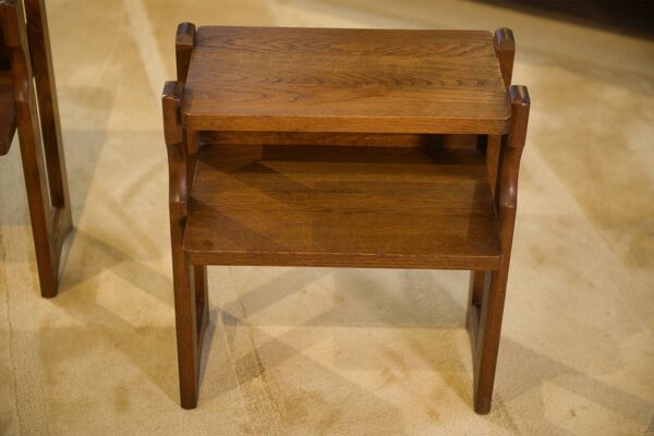 Paire de chevets par Guillerme et Chambron pour « Votre Maison » 1960’s