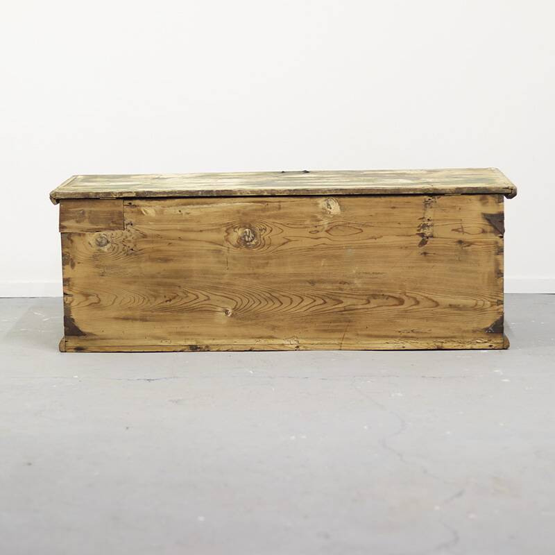 Painted Folk Art Bridal Chest