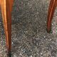 Bureau, table à écrire avec plateau cuir vitré ancien