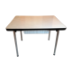 Table in grey formica and chrome feet / vintage 60s-70s