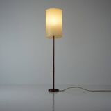 Mid-Century Modern Teak Floor Lamp with Fiberglass Lampshade, 1960s