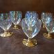 Lot de 8 verres à eau cristal