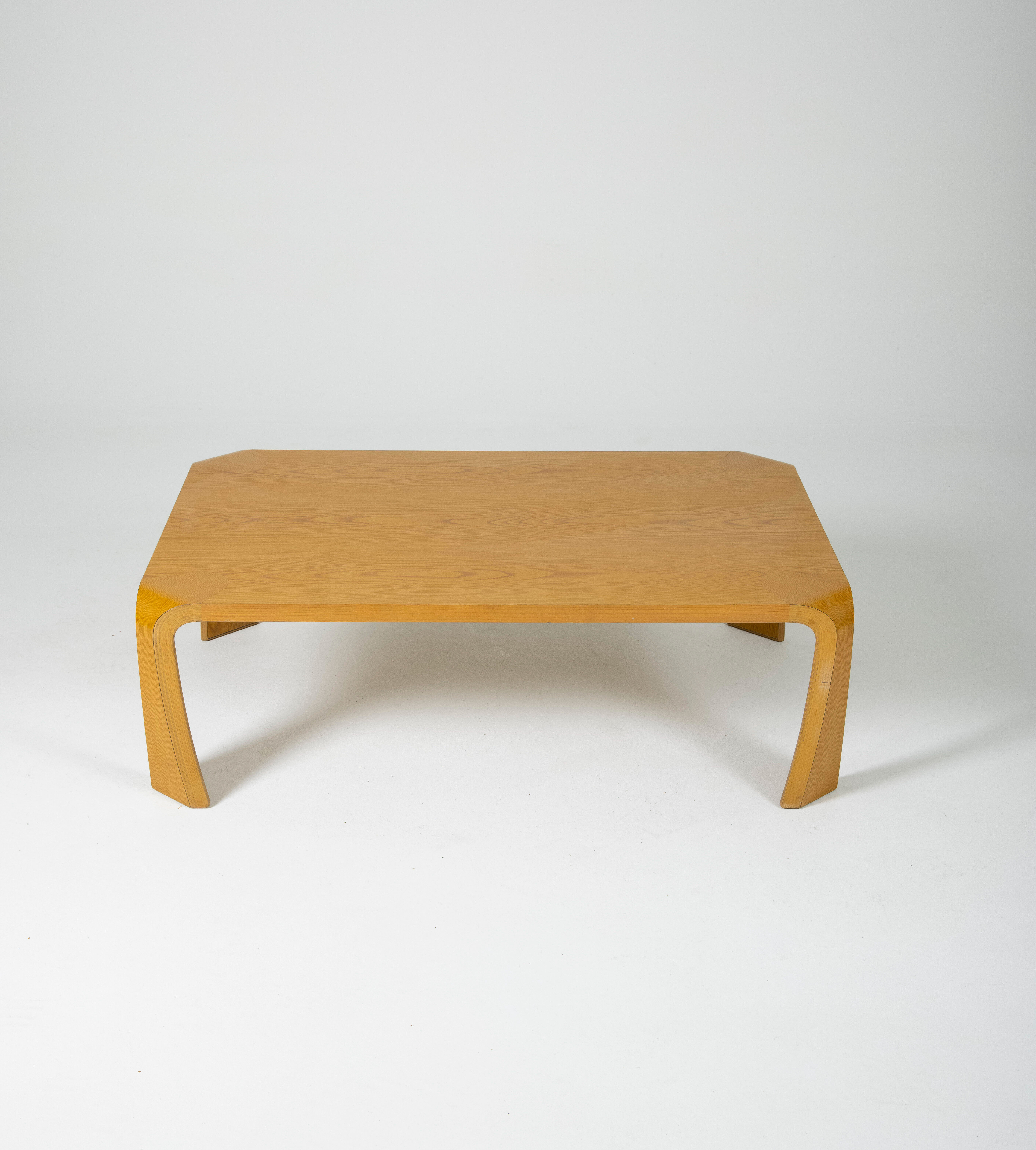 Saburo Inui coffee table for Tendo Mokko, Japan 1960s