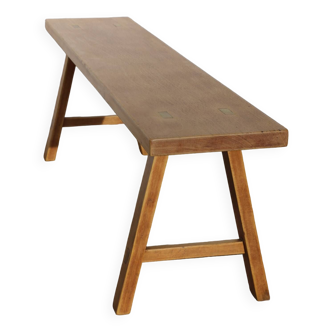 Solid oak bench 1500mm