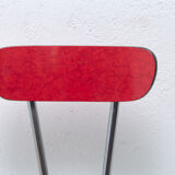 Pair of Czechoslovak colored formica cafe chairs, 1960´s