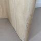 Travertine console in the 70s