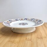 Plate on foot / Compotier iron earth 1930