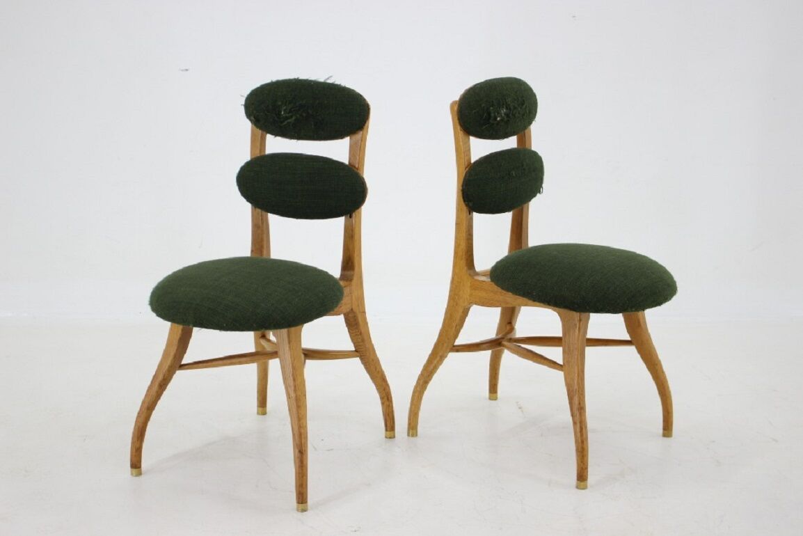Paire de chaise Musicale de Vilhelm Lauritzen, Danemark