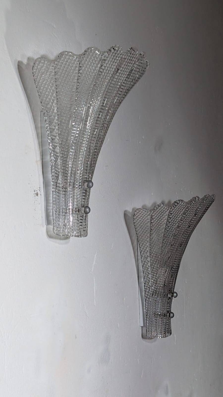 Barovier & Toso Murano Glass Wall Lamp