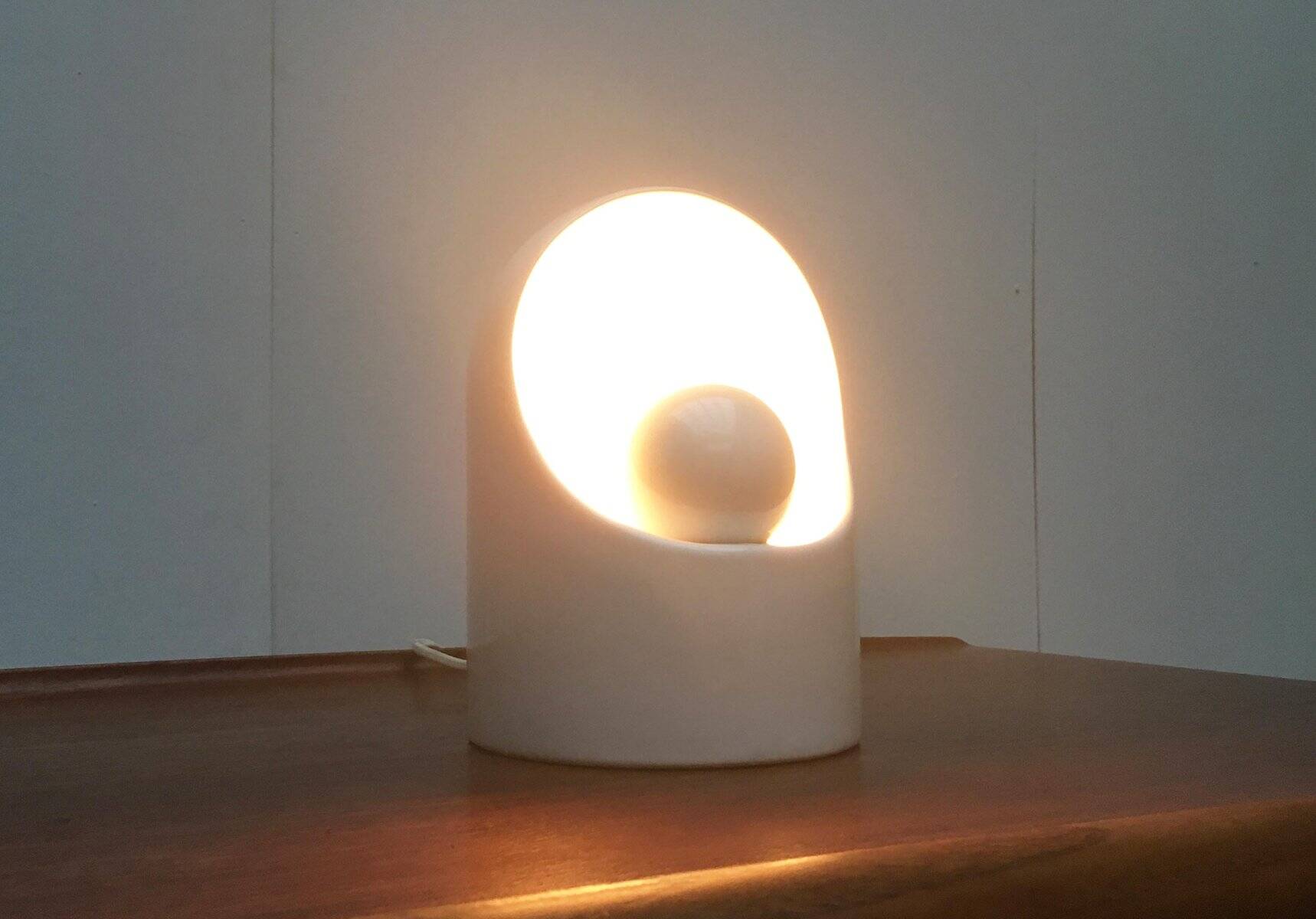 Venezia model table lamp in ceramic from the mid-century by Philips, 1970s.