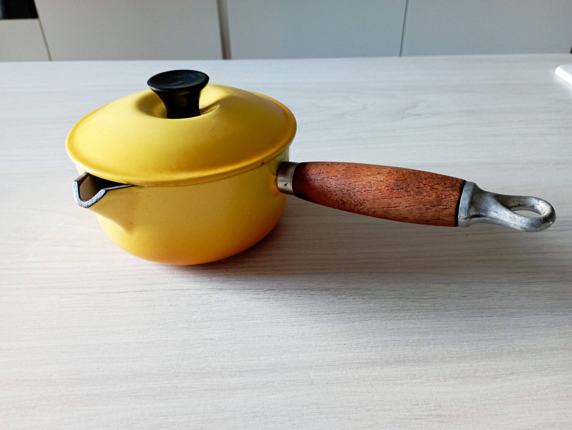Vintage Le Creuset saucepan