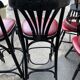 Vintage high stool