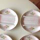 Asparagus service in salins pink dabbling 70/80