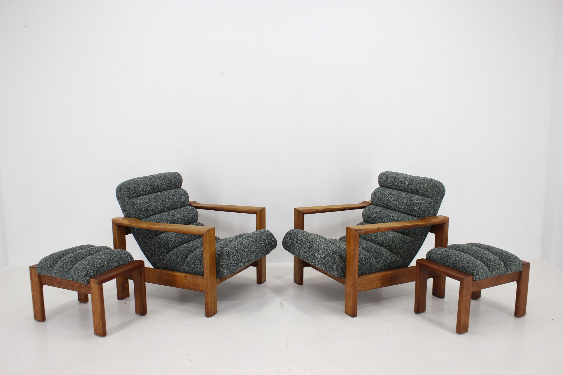 Living room oak set ,finland 1960