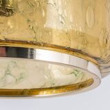 Large Murano pendant lamp by Doria, Germany, 1970s.